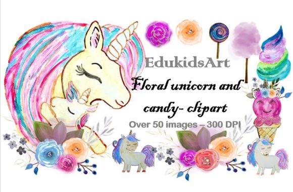 Embracing Magic and Creativity: The Rise of Unicorn and Candy Clipart with Roses