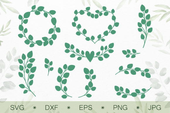 Eucalyptus SVG Bundle: Perfect for Creative Projects