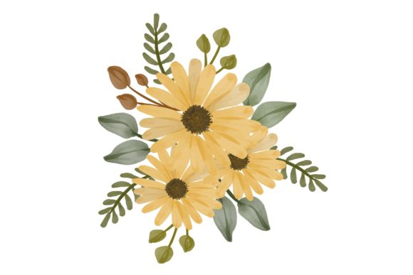 Explore the Beauty of Sunflower Watercolor Frames
