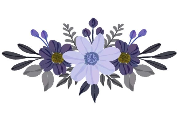 Exploring the Versatility and Elegance of Purple Rose Watercolor Arrangement
