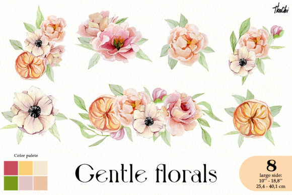 Watercolor Blush Flowers Clipart PNG: A Versatile and Elegant Design Solution